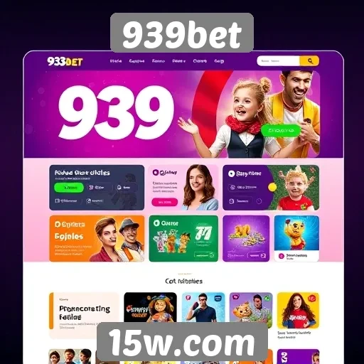 Acessibilidade e design intuitivo do site 939bet